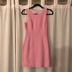 Lilly Pulitzer Pink & White Stripe Dress